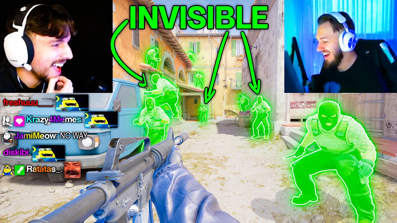 jL vs 60 INVISIBLE HIDERS... (1v60)