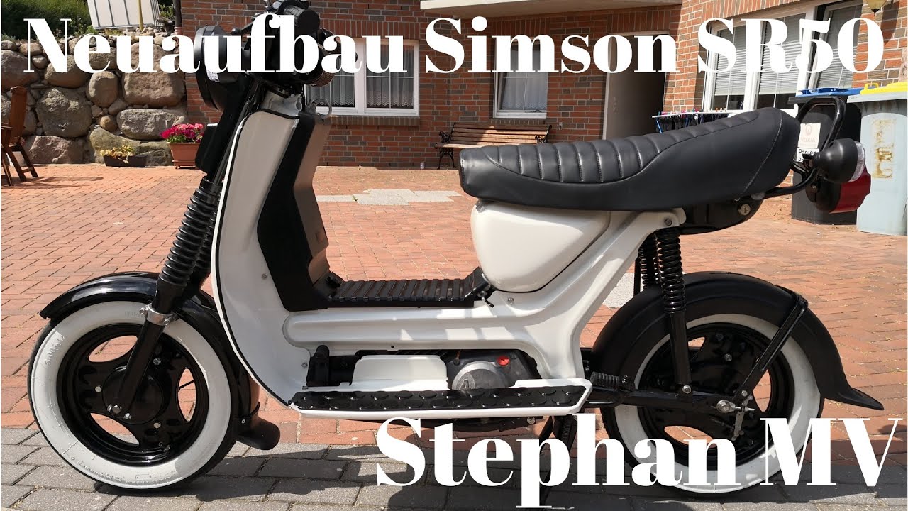 Simson SR50 Roller - Restauration - Neuaufbau - Restoration - Rebuild