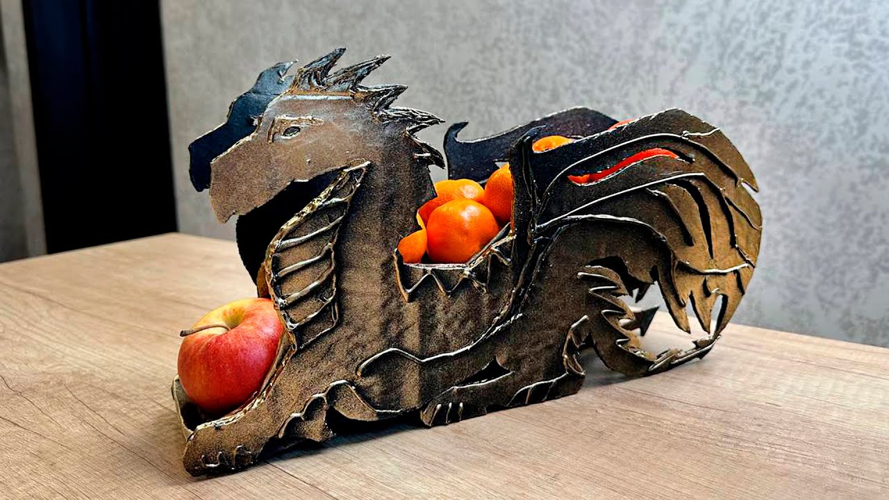 Никто НЕ МОГ ПОВЕРИТЬ, что это я сделала из ОБЫЧНОГО КАРТОНА! Повторить сможет КАЖДЫЙ!