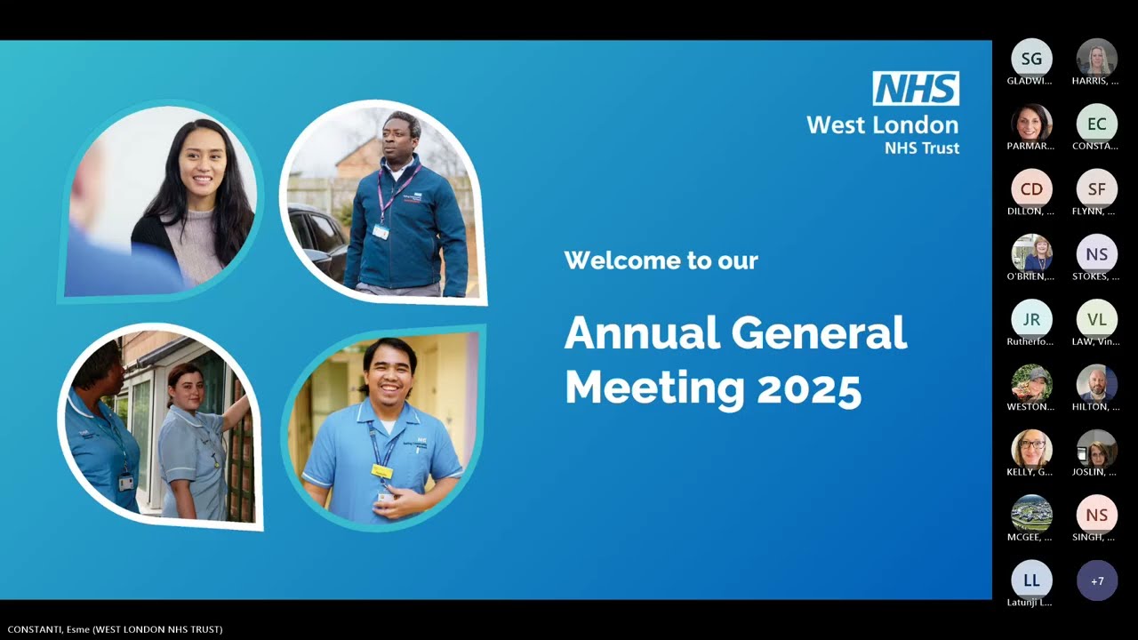 West London NHS Trust AGM 2025