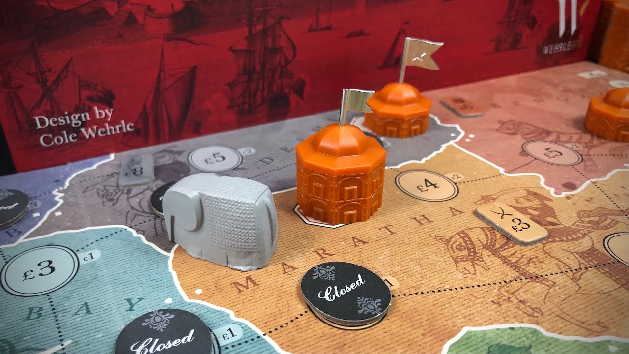 John Company 2nd Edition - PART 2 - Solo: 1710 - TURN 1