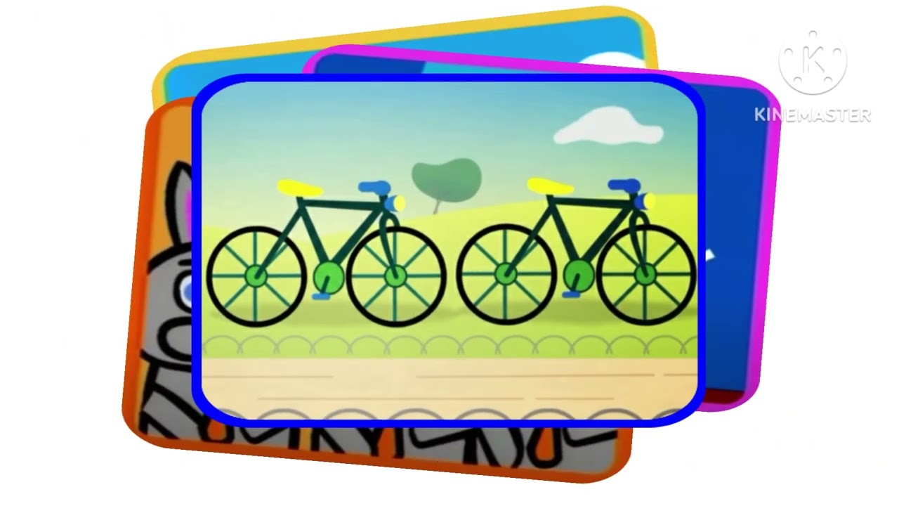 Black & White Bicycle's 4 2 (2-е видео) для @LucyFan2212, @Beepfan2013 и @BabyFirstTV