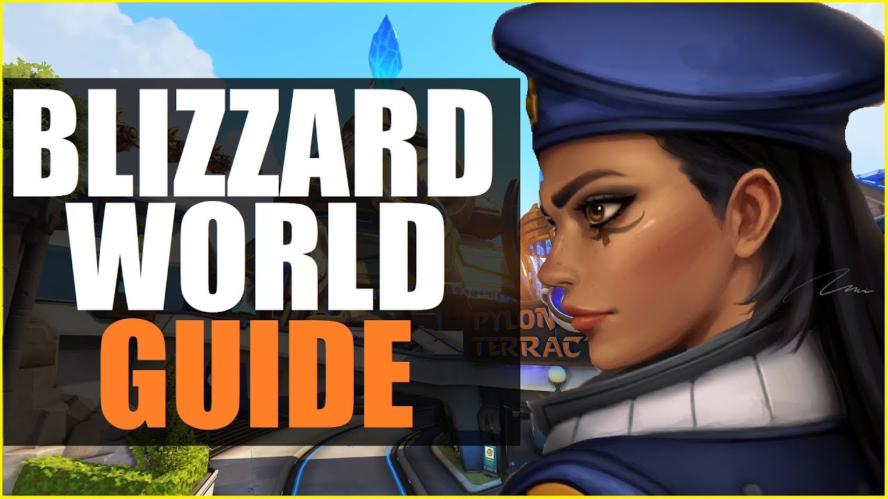 💤►Ana Positioning Guide #12: BEST SPOTS On Blizzard World