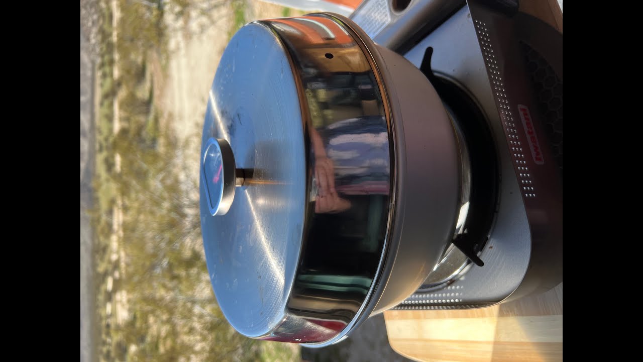 Easy DIY homemade stovetop camping oven similar to Omnia