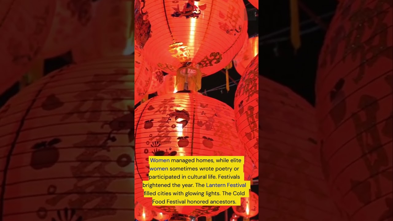 Family and Festivals in Tang Life