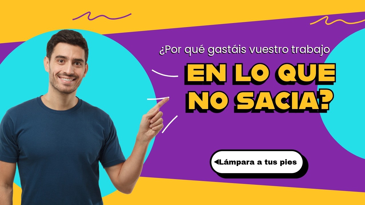 ¿Por qué gastáis vuestro trabajo en lo que no sacia? 🤷 👂💥