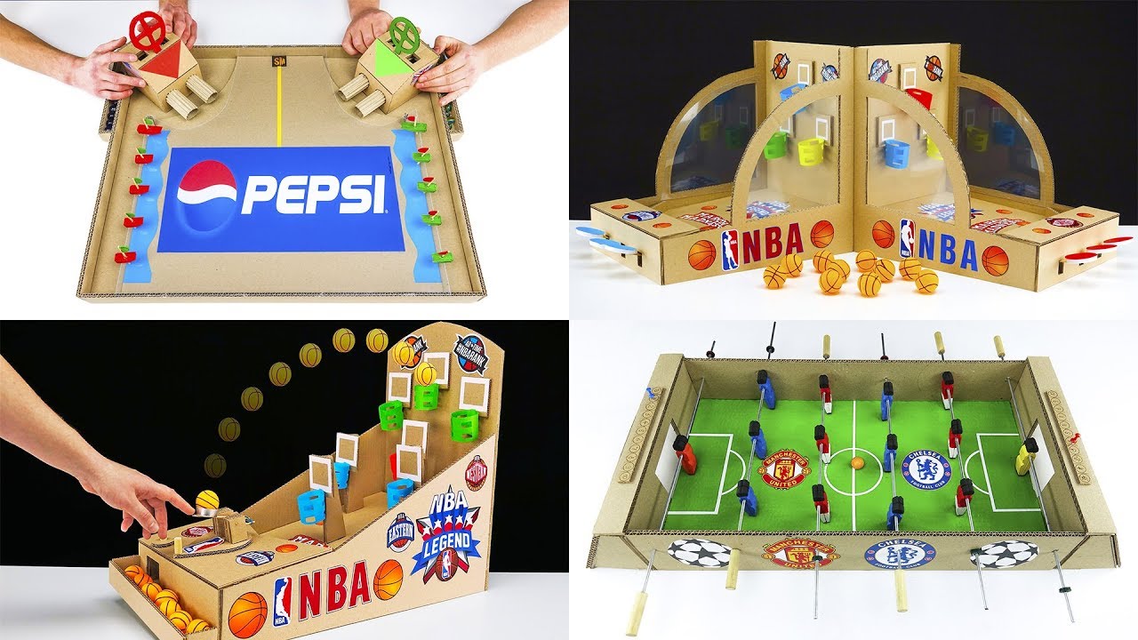 TOP 4 Amazing Board Games from Cardboard