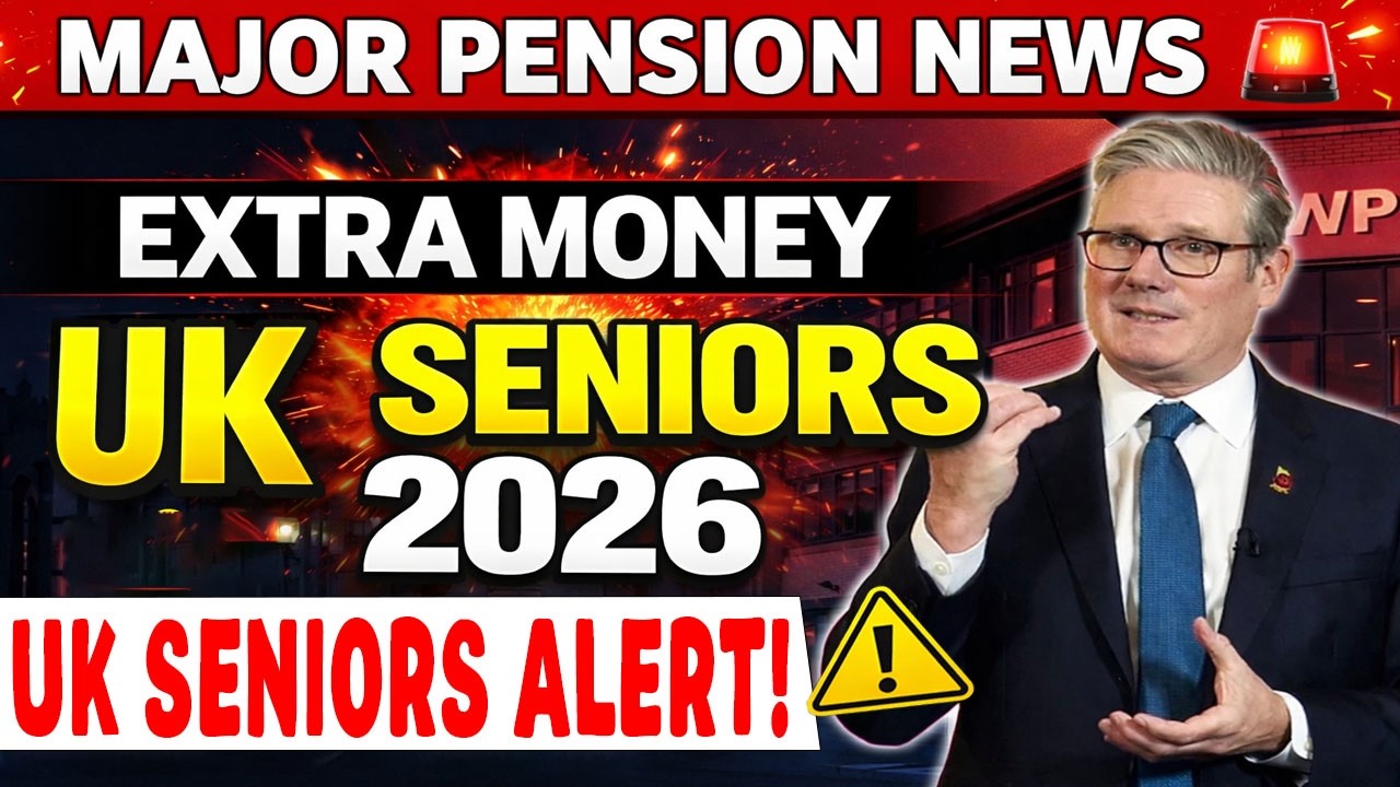 💥 MAJOR DWP Pension Announcement 🚨 Extra Money For UK Seniors 2026