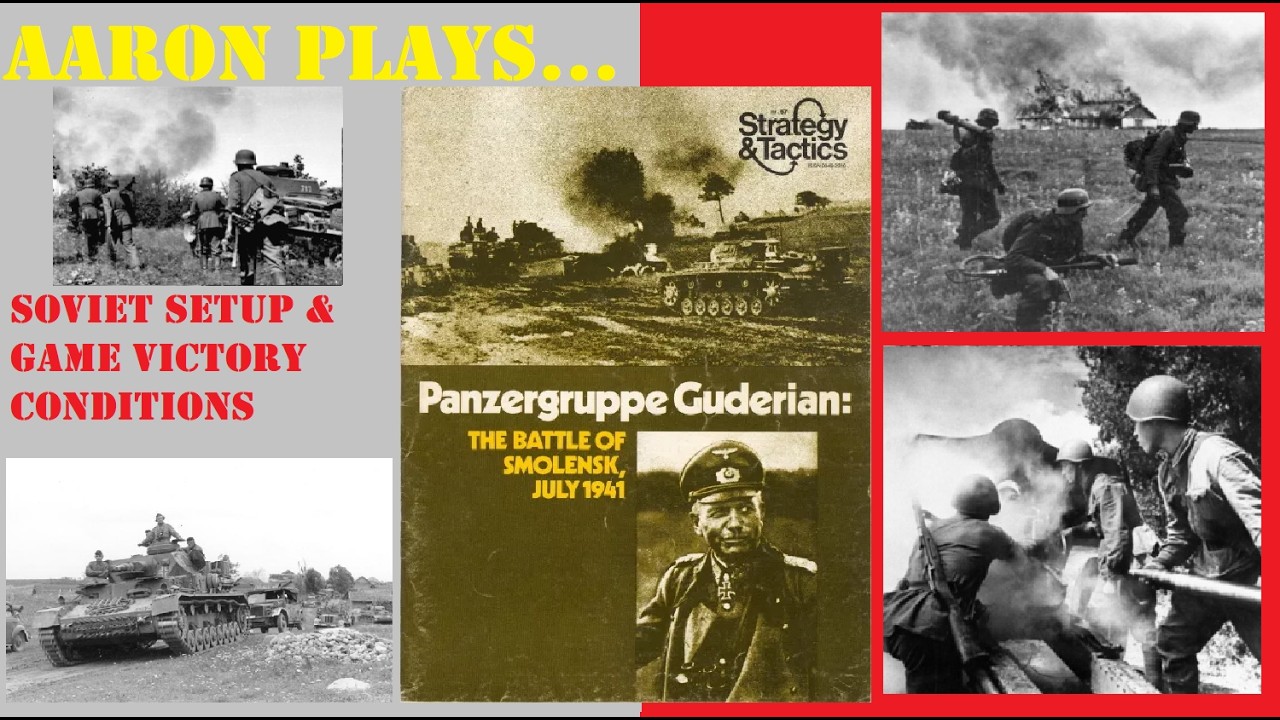 PANZERGRUPPE GUDERIAN -  SPI 1976 - The Soviet Setup