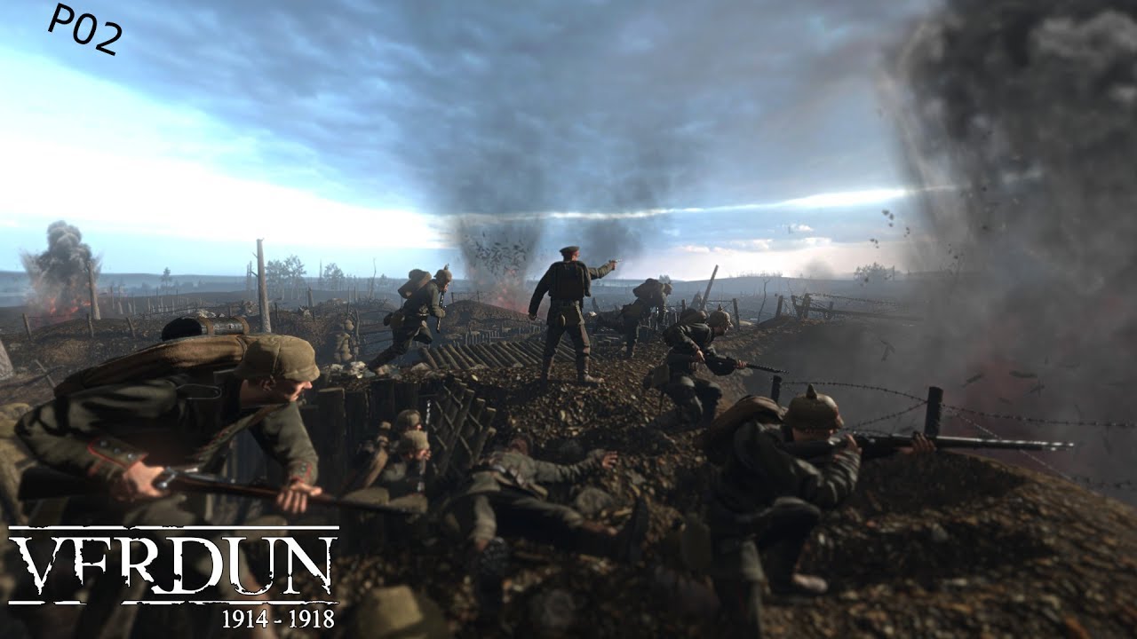 Verdun P02 Das labyrinth, und Todesschreie Vom Feinsten ^^