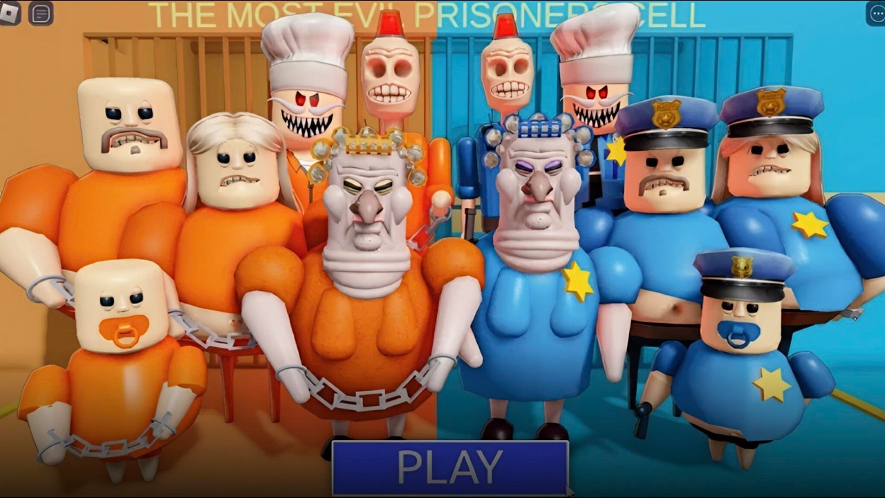 Thief Bosses vs Police Bosses |The Final Prison Takeover...Barry’s Prison Run update #roblox #obby