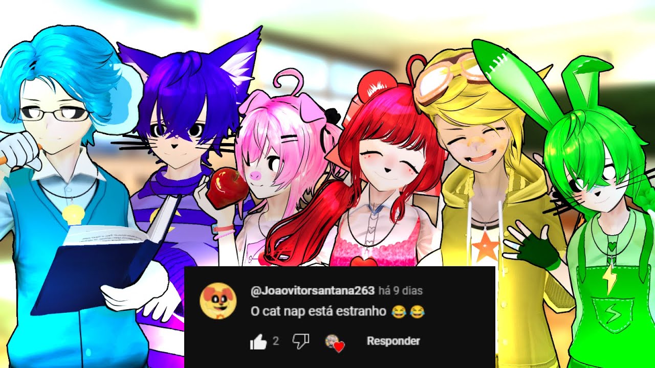 Smiling Critters RESPONDENDO COMENTÁRIOS! No Smilling Critters ANIME VR!