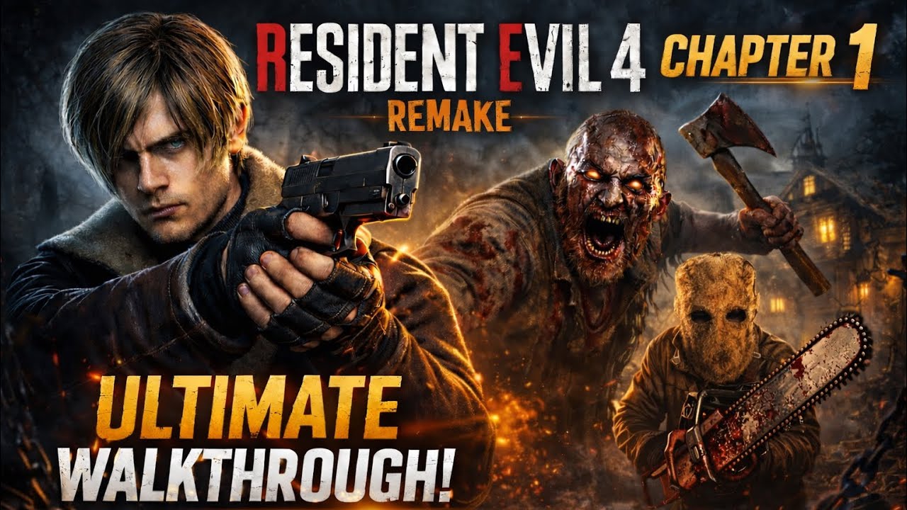 Resident Evil 4 Remake Chapter 1 Walkthrough | Full Gameplay (No Commentary)