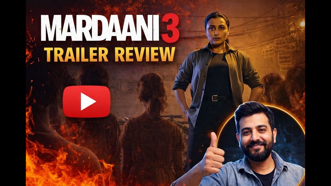 Mardaani 3 Official Trailer Review Hindi | Rani Mukerji | Tatti Ya Sona
