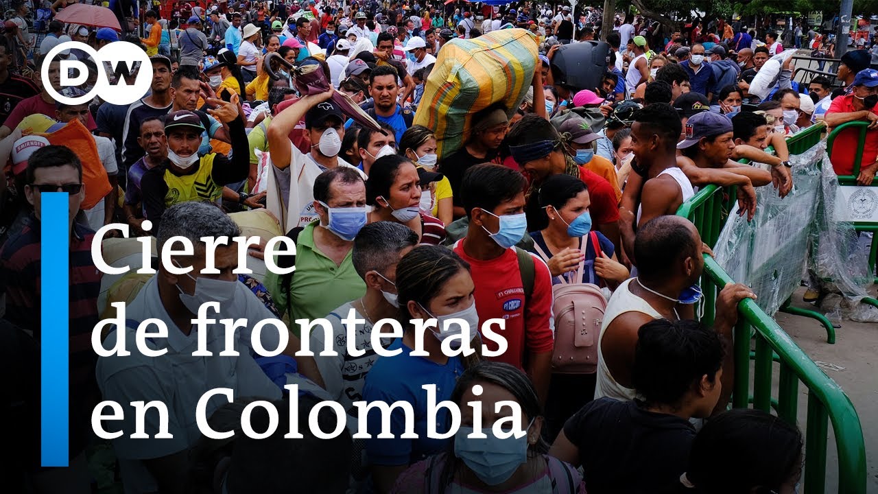 Colombia cierra su frontera con Venezuela por el coronavirus
