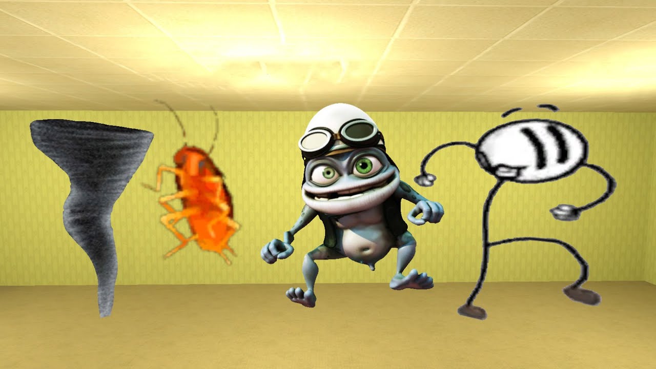 Juggler, Cockroach, Crazy Frog And Henry Stickmin Nextbot Gmod