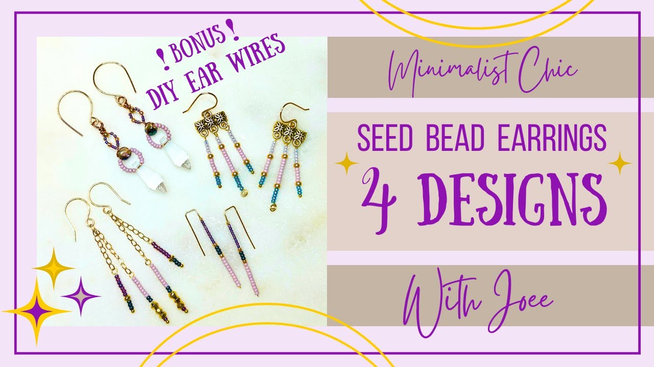 Chic DIY Seed Bead Earrings With Adornable Elements Sept 2025