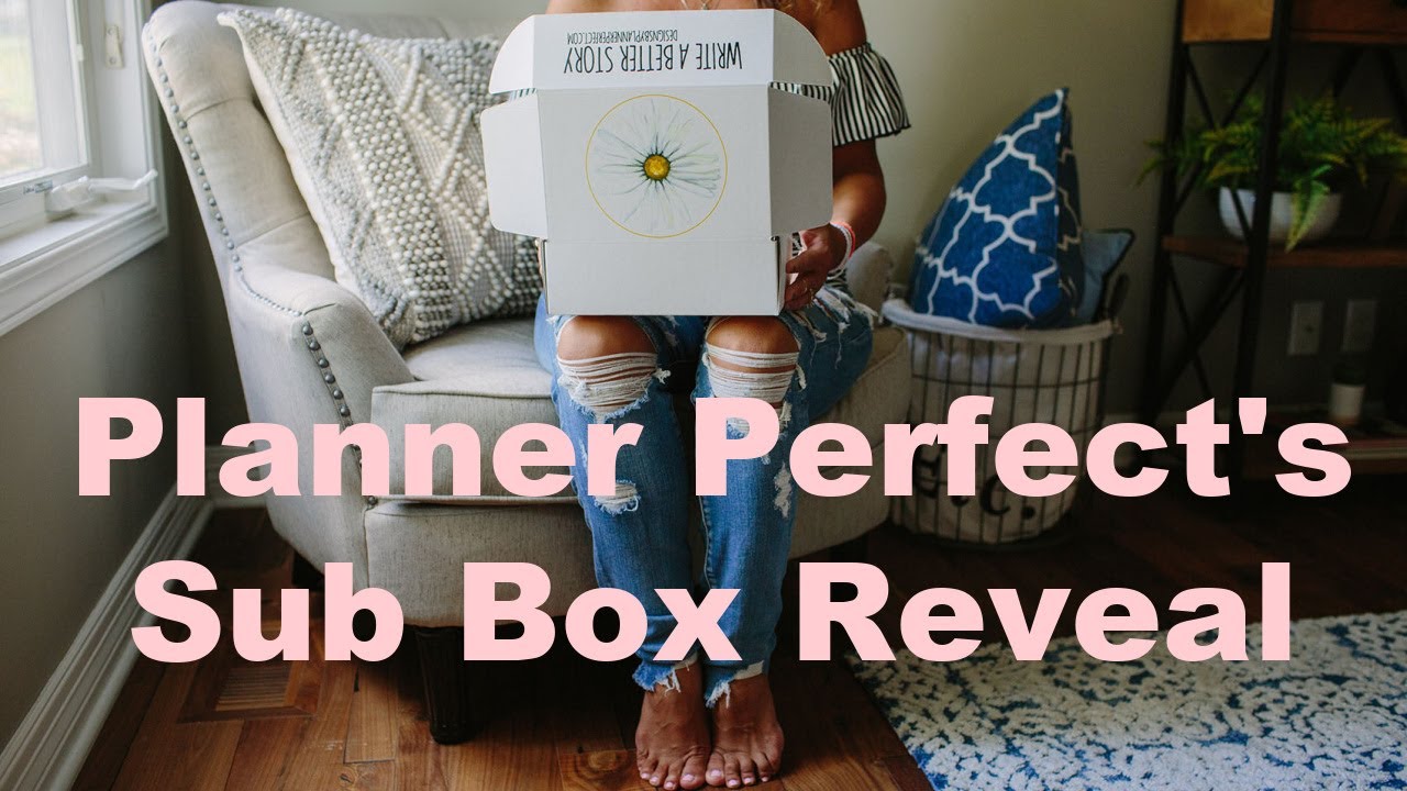 July Planner Perfect Sub Box Reveal!! #unboxing #planners #plannerperfect