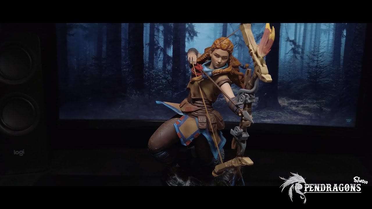 Aloy From Horizon Forbidden West / 3D Print & Paint