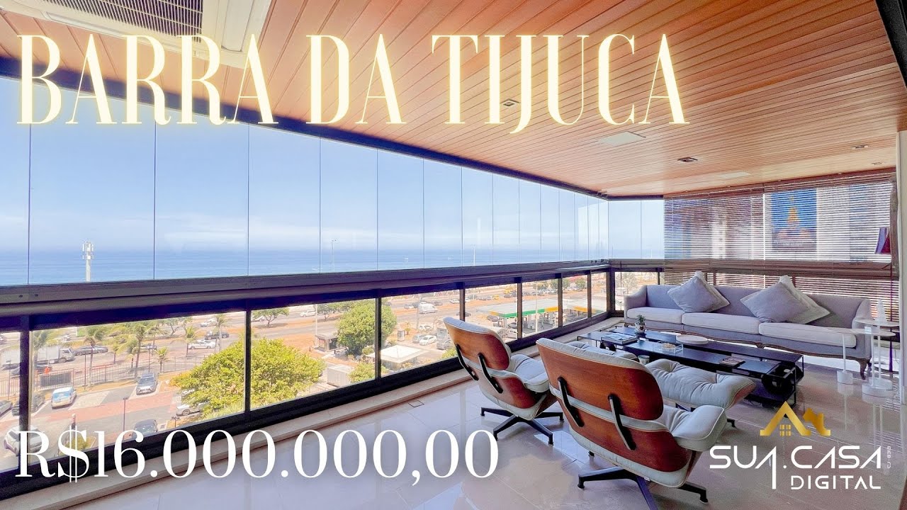Apartamento de luxo frontal mar na Barra da Tijuca | Golden Green | Rio de Janeiro
