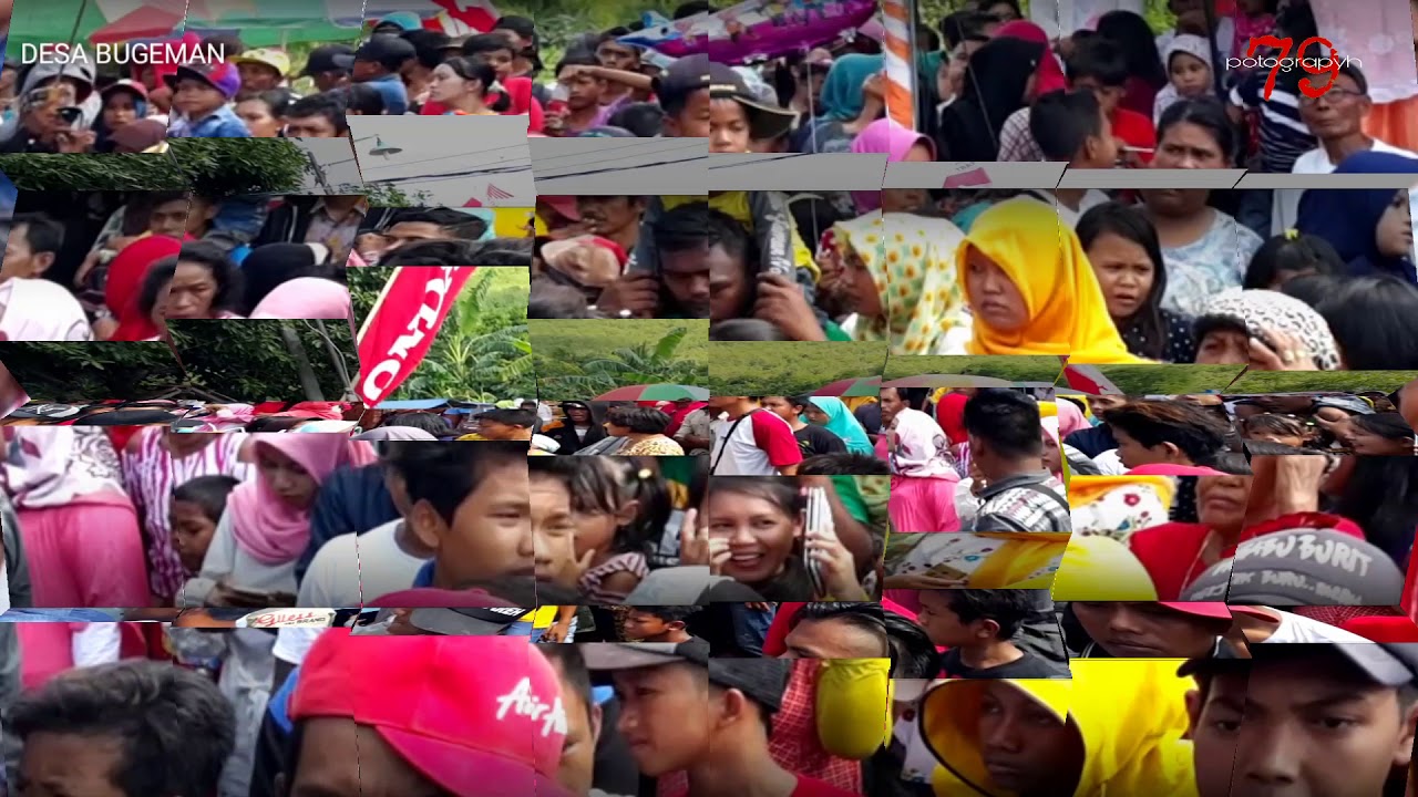 Selamatan desa bugeman yg menampilkan tradisi seni ojhung