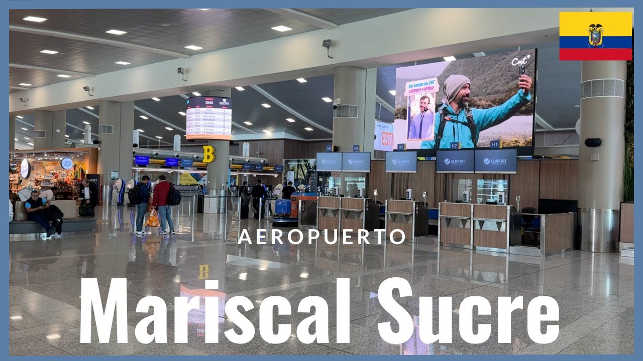 ВОТ ТАКОЙ МЕЖДУНАРОДНЫЙ АЭРОПОРТ КИТО ✈️ - МАРИСКАЛЬ СУКРЕ - ЭКВАДОР 🇪🇨