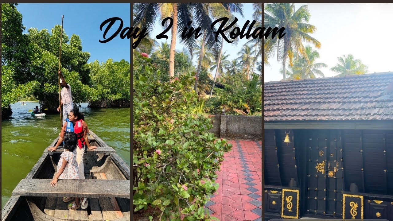 Day 2 at Munroe Island Resort | Kollam 🚣‍♂️#youtube #vlog#minivlog #travel #tamil#shortvideo #viral