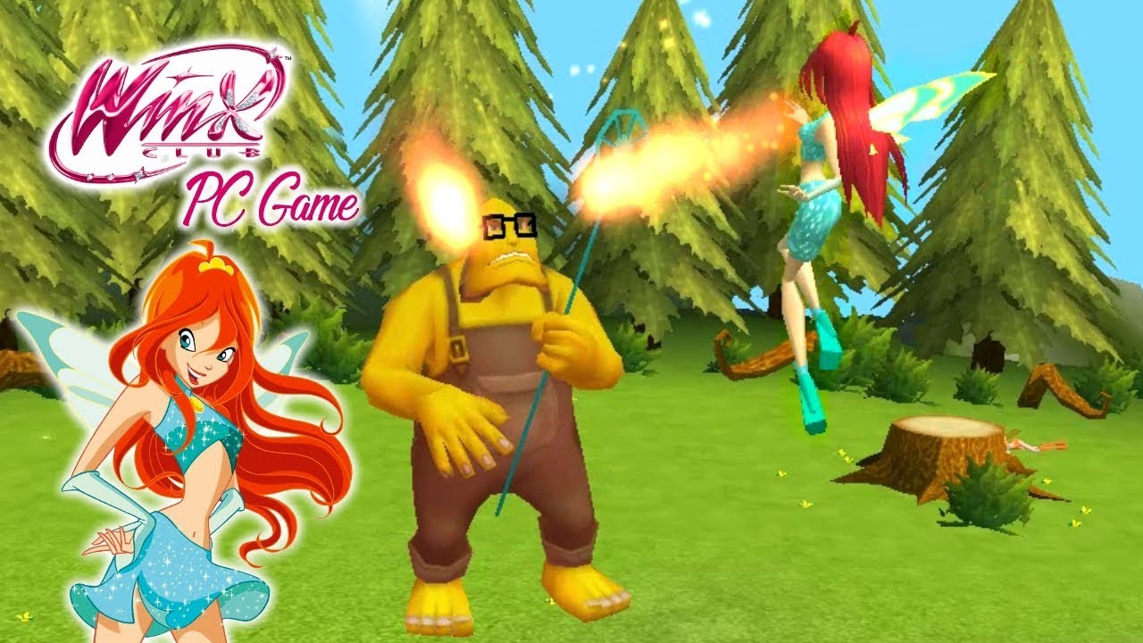 Winx Club PC Game #1 | Bloom descubre que es hada!!