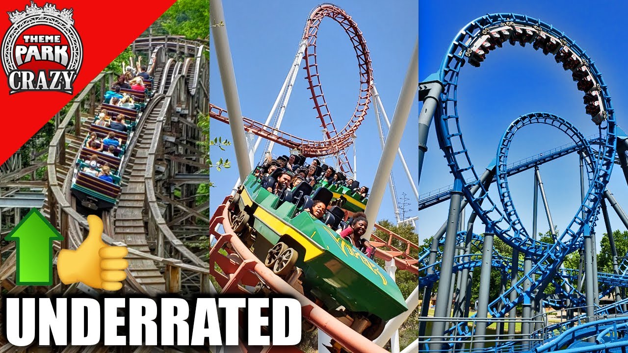 Top 10 Underrated Roller Coasters (That I've Ridden)