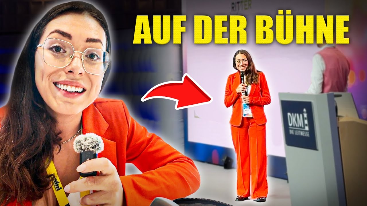 Mein ERSTES Speaking auf der größten Finanz & Versicherungs-Messe (DKM)