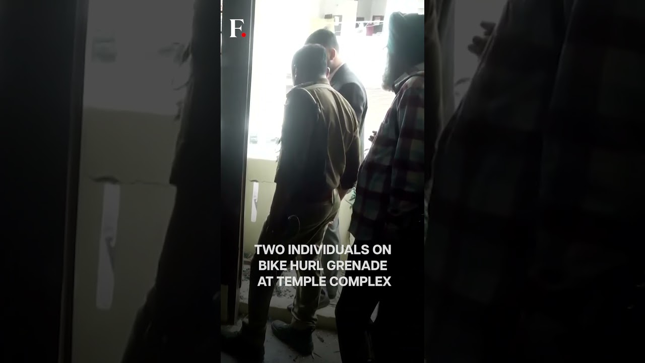 On Cam: Attackers Hurl Grenade at Temple in India's Amritsar | Subscribe To Firstpost