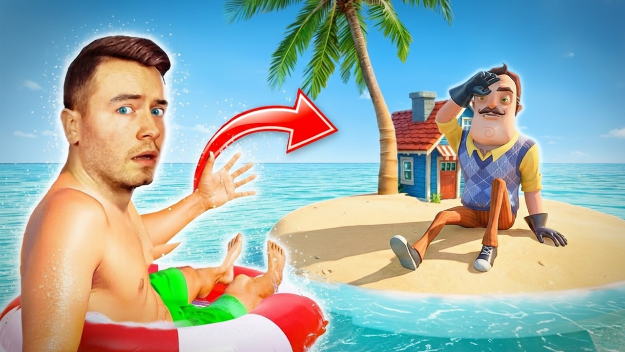 ICH spiele HELLO NEIGHBOR auf einer EINSAMEN INSEL...