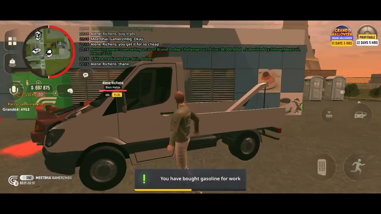 Grand Mobile:RP Life Simulator : GENERAL QUEST LINE Premium Repair Auto Mechanic  #005 