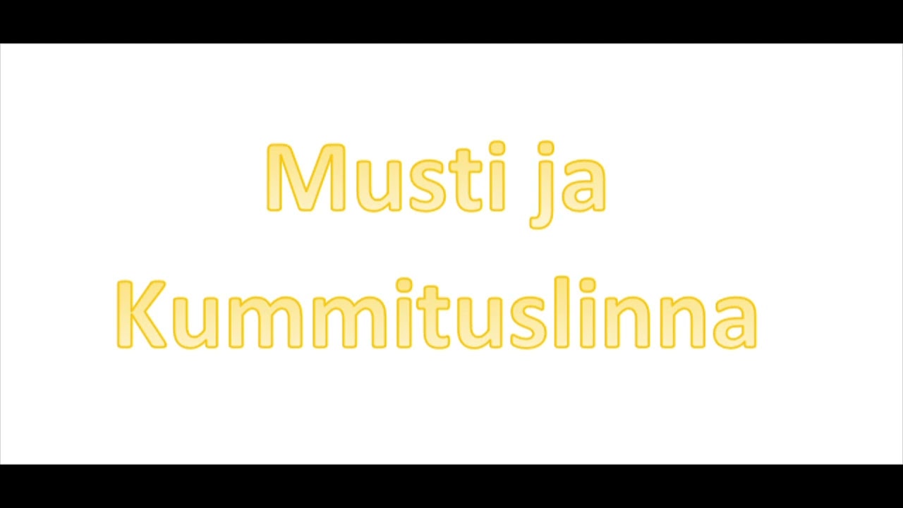 Musti-koiran seikkailut - Musti ja kummituslinna