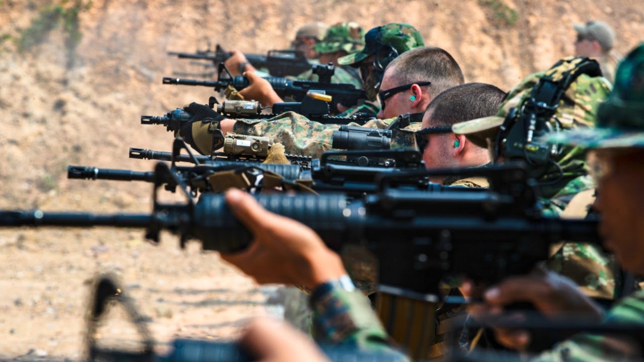 US Marines & Thai Marines Bilateral Live fire Training | Cobra Gold 2020