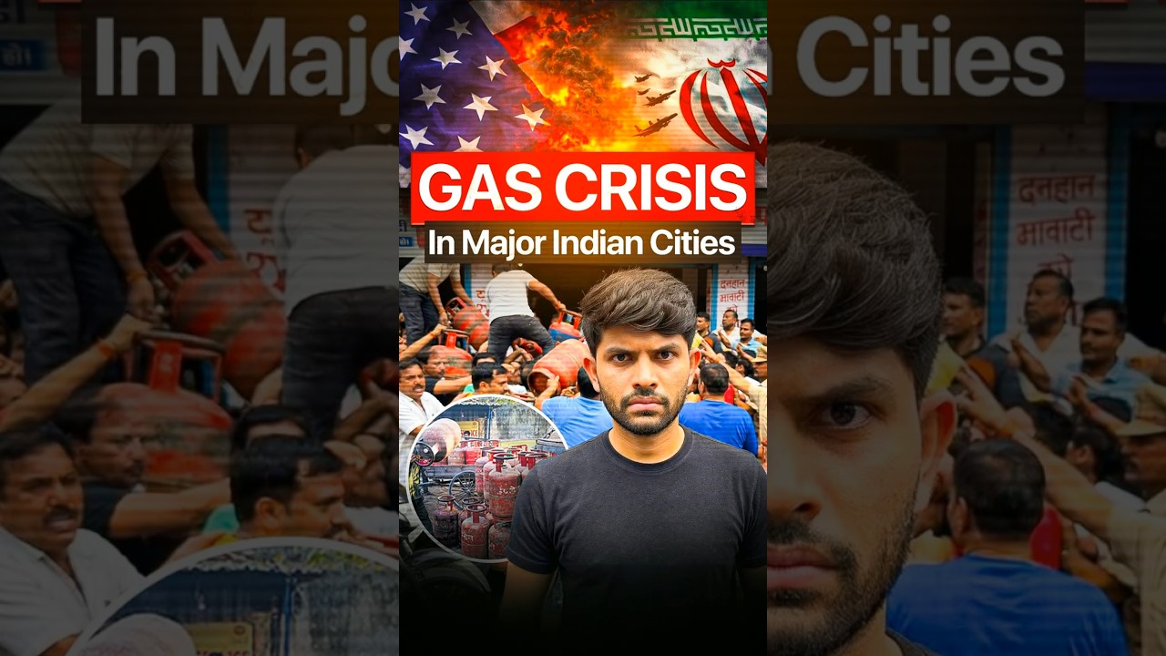 ⚠️ India&rsquo;s Gas Crisis Explained! #lpgcrisis #gasshortage #energycrisis