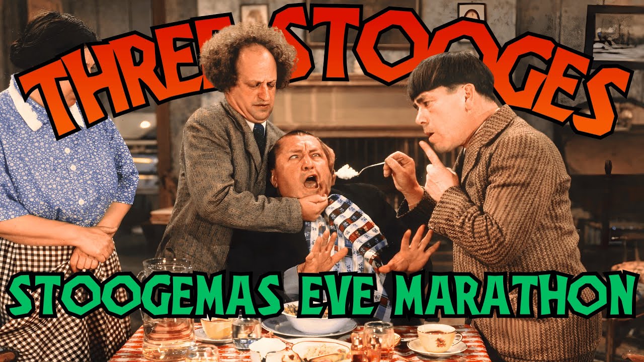 THREE STOOGES Marathon: Stoogemas Eve