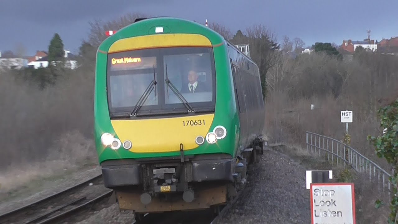 London Midland & FGW Trains At Worcester Foregate Street & Shrub Hill Stations