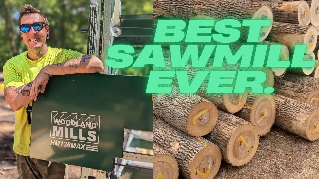 The BIGGEST SAWMILL THEY MAKE! 1 Year Review of the Woodland Mills HM136MAX Sawmill!