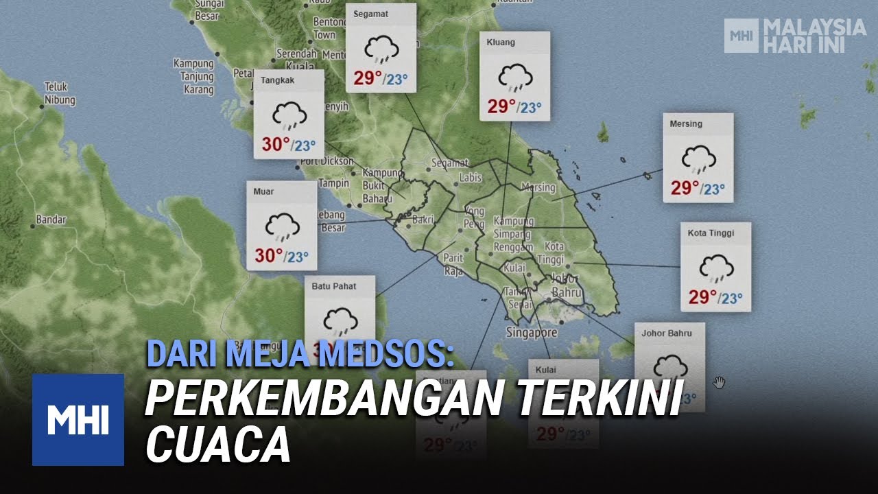 Dari Meja Med Sos - Perkembangan Terkini Cuaca | MHI (3 Januari 2022)