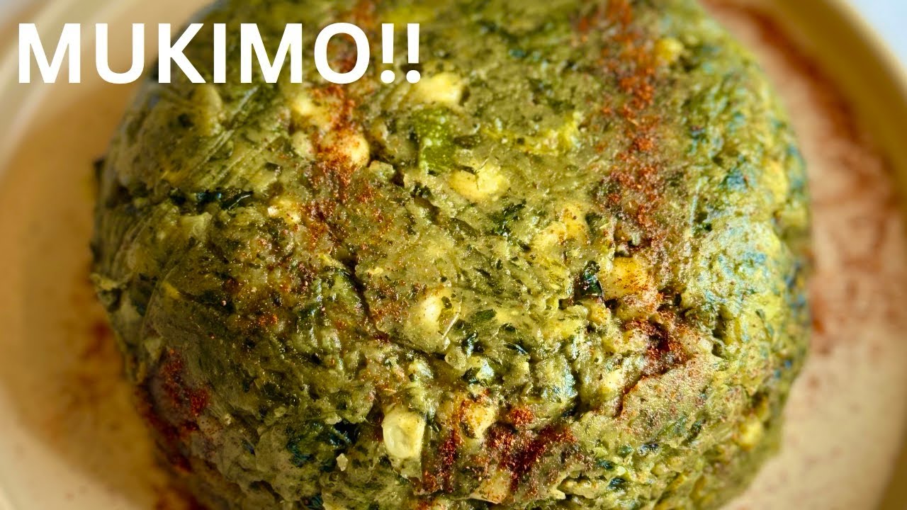 🔥 How to Make Authentic Kenyan Mukimo | Creamy Mashed Potatoes with Pumpkin Leaves & Corn! 🇰🇪