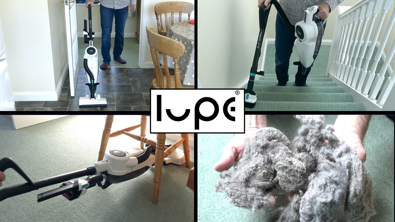 Lupe Pure Cordless Full House Clean - See The Dirt Removed!!!!