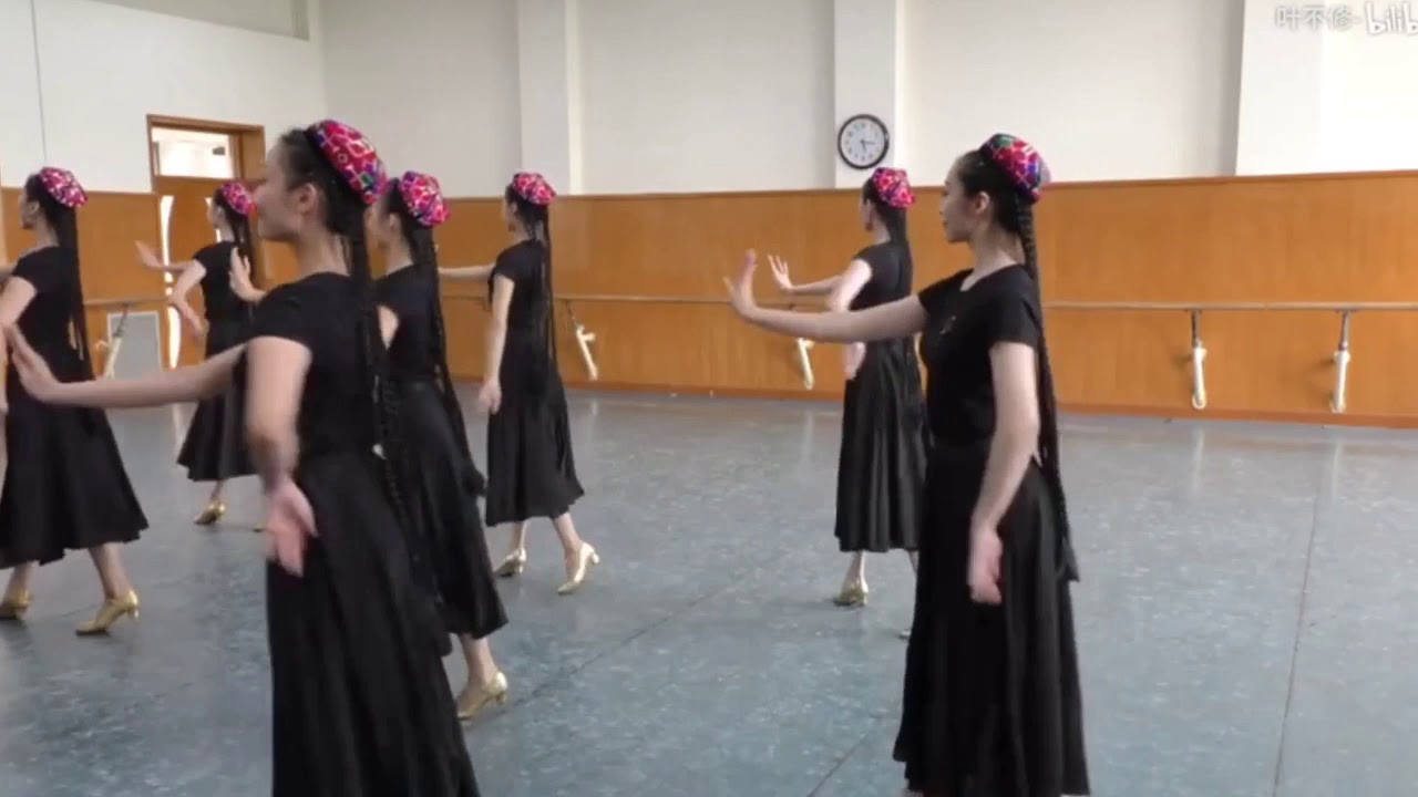 北京舞蹈学院 中国民族民间舞蹈传统组合 维吾尔族
