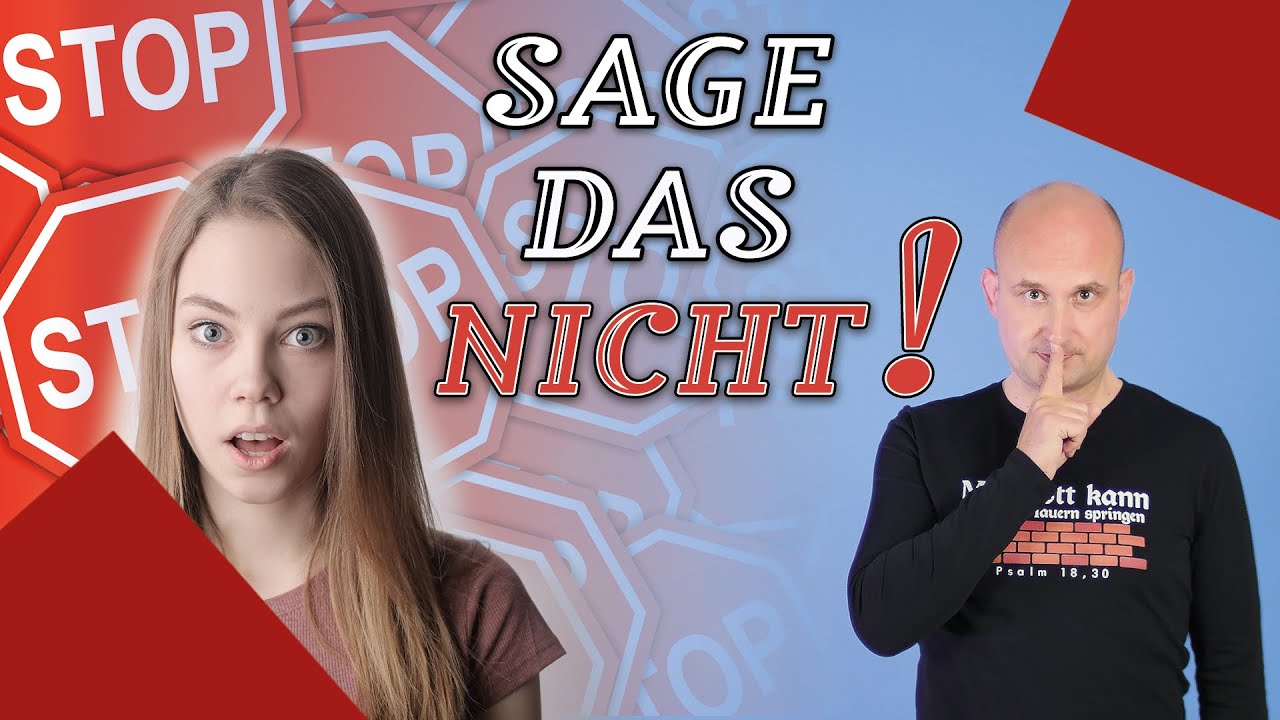 5 Dinge, die Christen nicht sagen sollten - Was sagt die Bibel