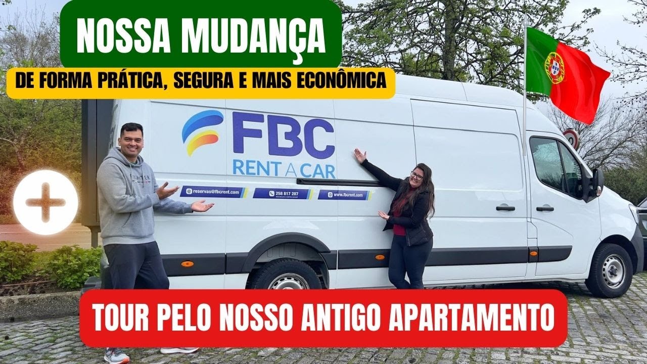 ✅  NOSSA MUDANÇA + TOUR PELO NOSSO ANTIGO APARTAMENTO ✈️🇵🇹