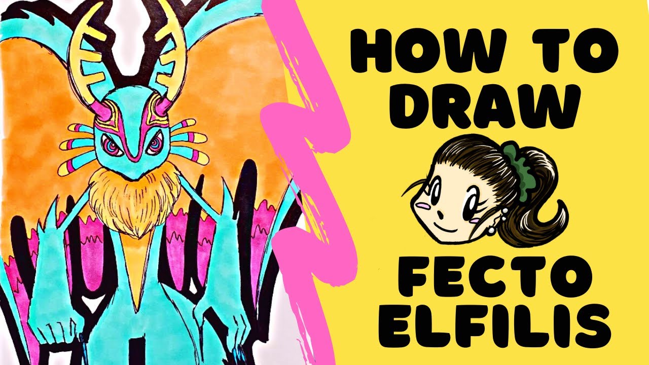 HOW TO DRAW - Fecto Elfilis (Kirby and the Forgotten Land)