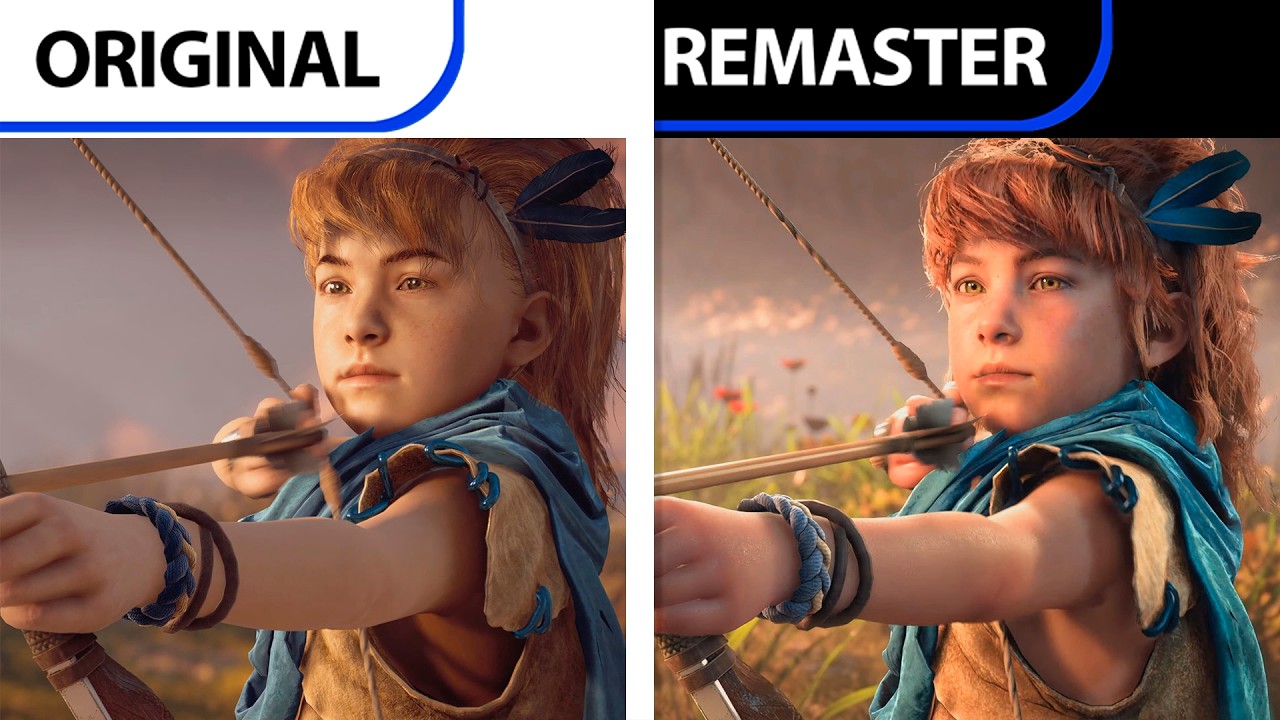 Horizon Zero Dawn Remastered  | Original VS Remaster | Graphics Comparison Trailer