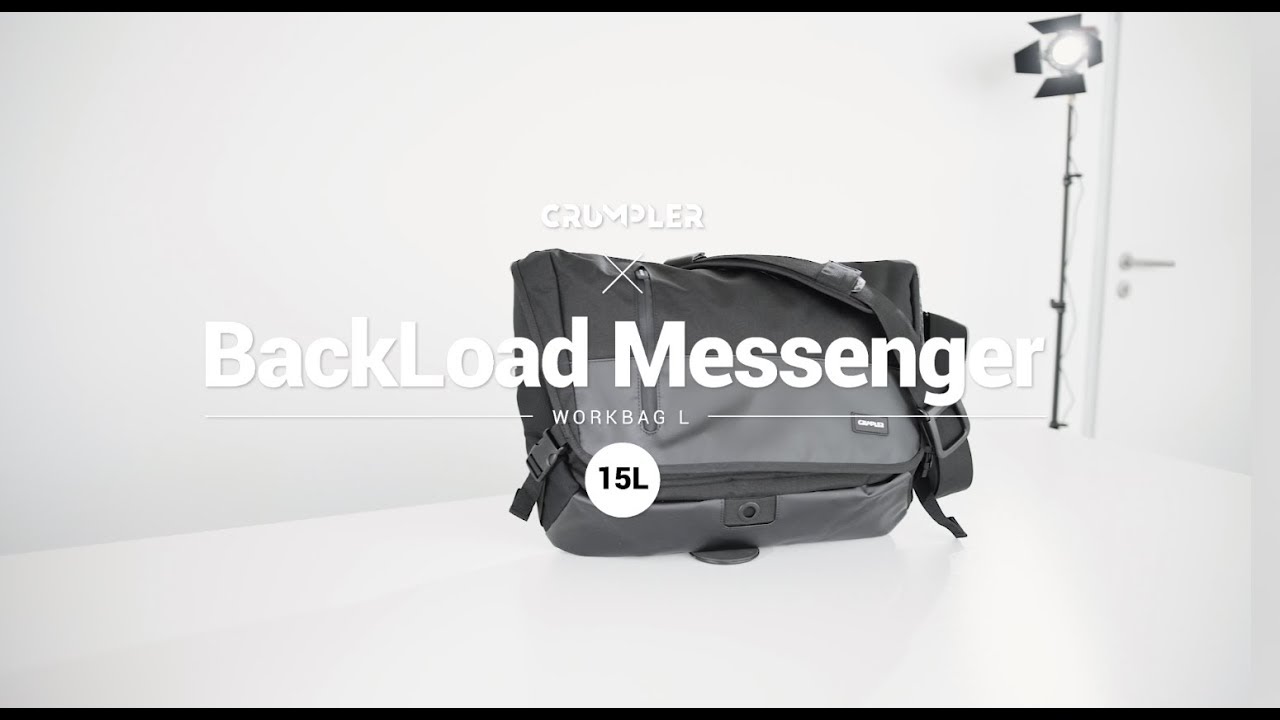 CRUMPLER x BackLoad Messenger Workbag L