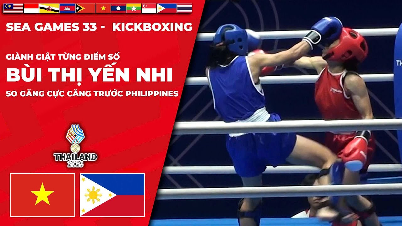 SEA Games 33 | Bùi Thị Yến Nhi so căng cực căng với Philippines