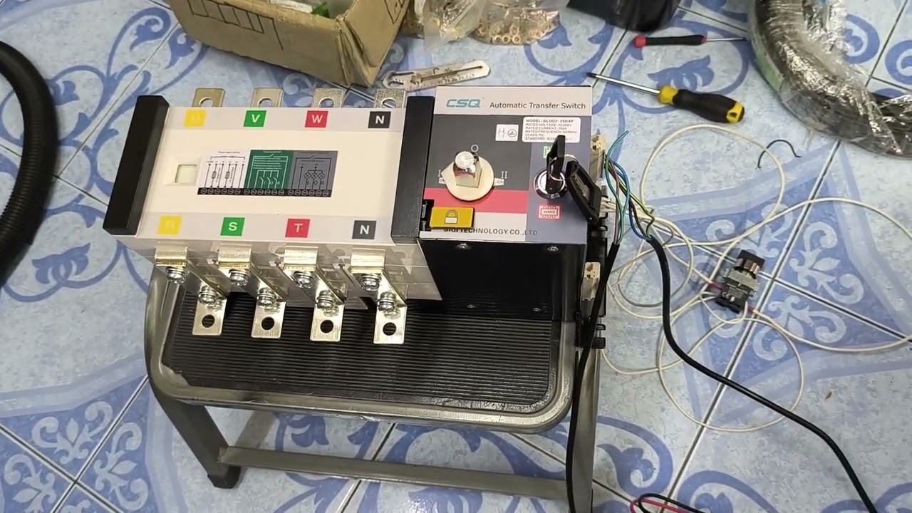 คิดมานานแนวคิดการทำอะไหล่ ATS Change over switch แบบนี้ ต้องลงมือแล้วละครับ 